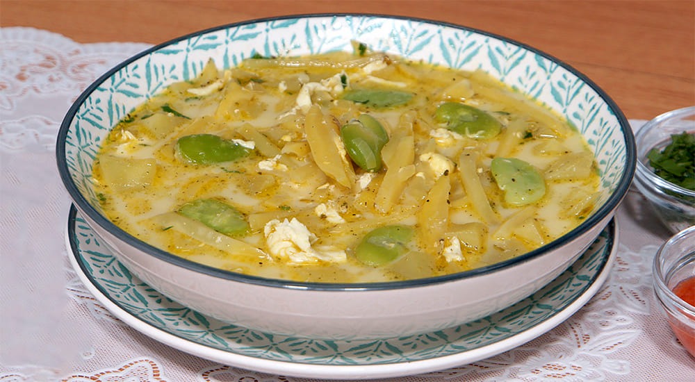 sopa de lisas ollucos
